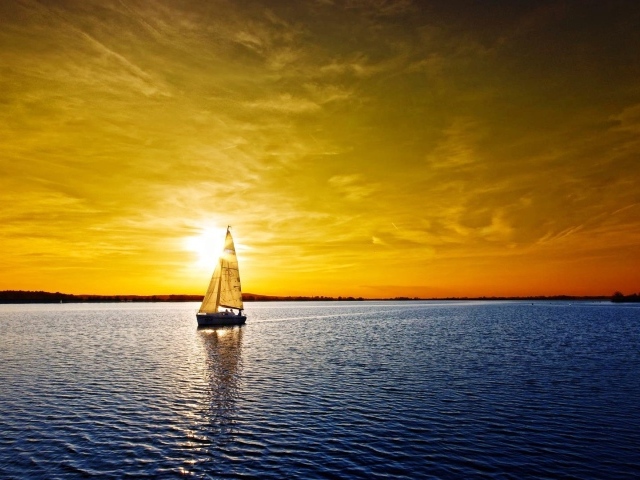 Удивительный закат