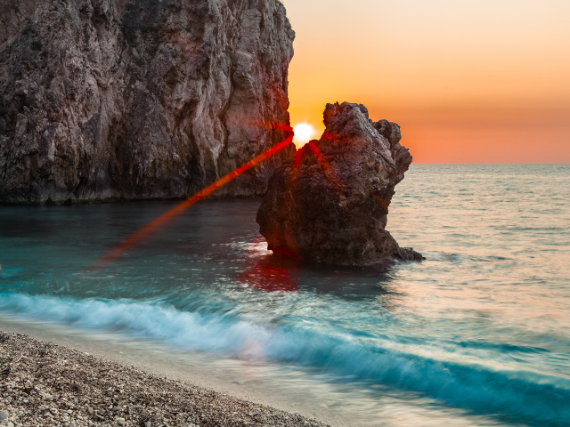 Луч света от заката