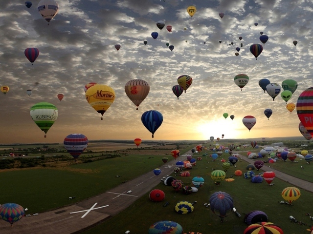 Полет на воздушных шарах