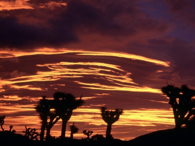 Облака на закате