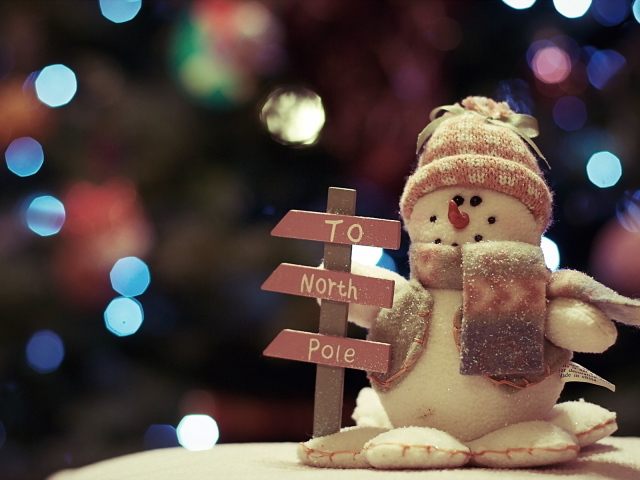 Указатель на Северный полюс