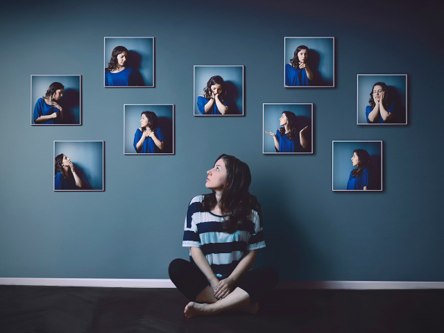 Разные эмоции на фото