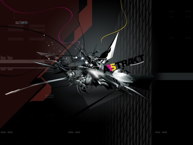 Абстрактный цифровой рисунок