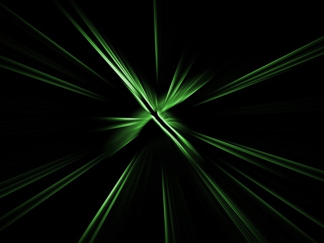 Зеленые лучи