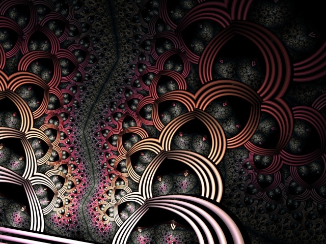 Уходящий вдаль рисунок