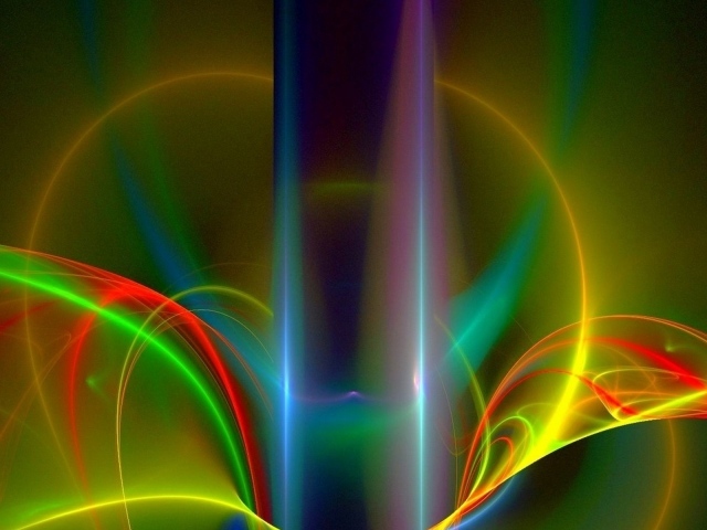 Неоновая абстракция