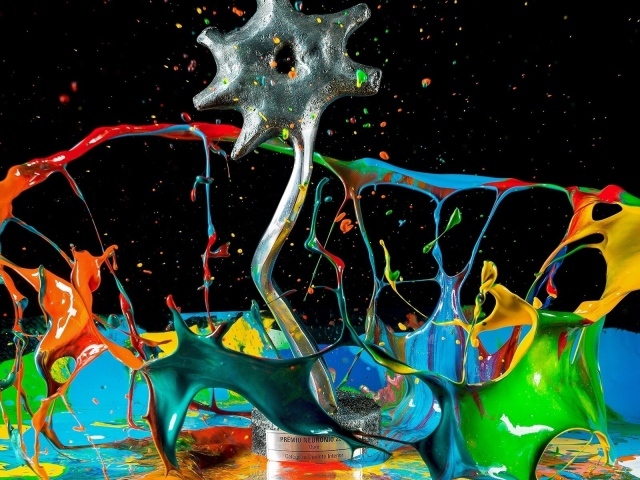 Брызги краски