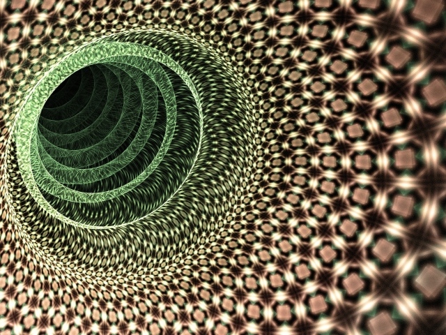 Тоннель из узоров