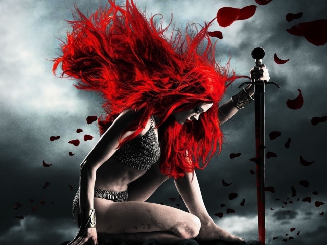 Воин с красными волосами