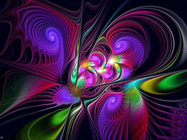 Разноцветная абстракция