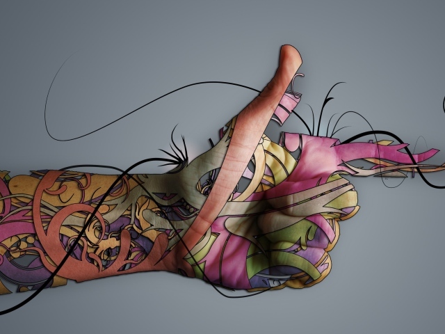 Абстрактная рука