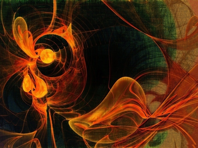 Оранжевая абстракция