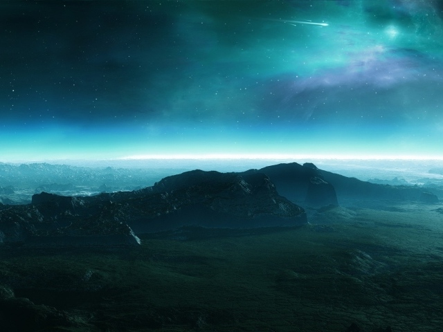 Пейзаж чужого мира