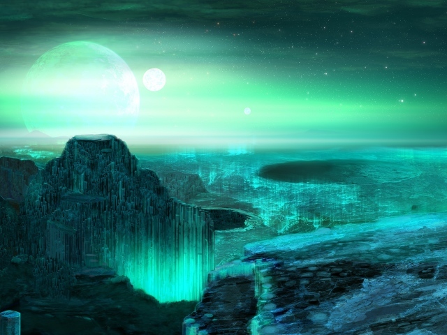 Мертвый ледяной мир