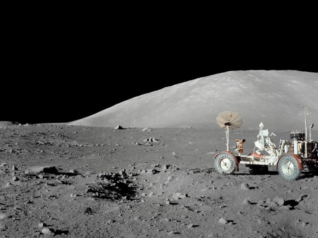 Луноход на Луне