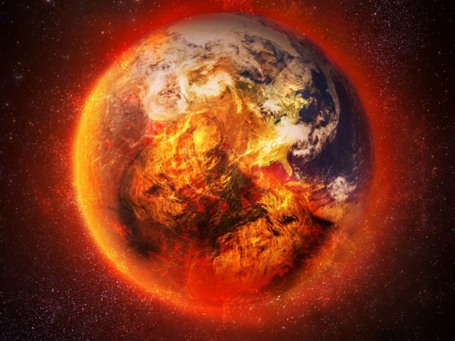 Планета в огне