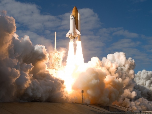 Старт шаттла 