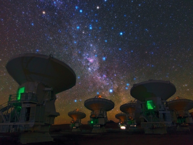 Радиотелескопы ловят звуки космоса