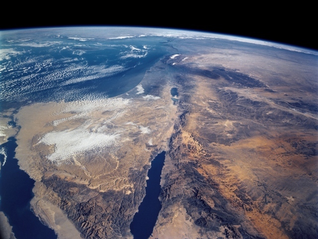 Фото из космоса Африки