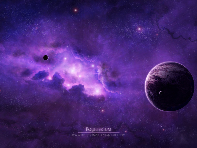 Свет звезд и планеты