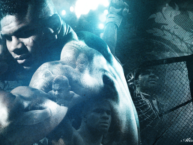 Популярный UFC боец Алистер Оверим