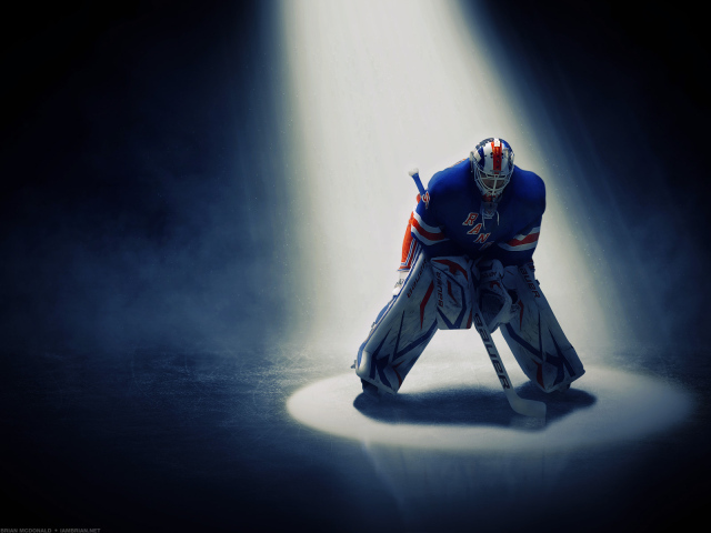 Лучший вратарь из Нью-Йорк Рейнджерс Хенрик Лундквист