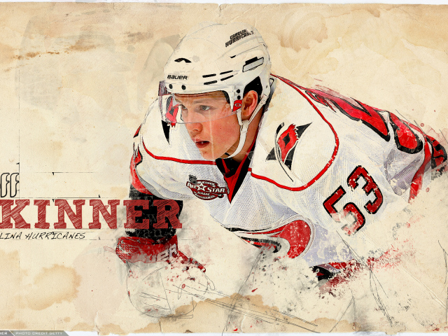 Джефф Скиннер на льду