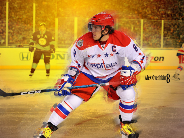 Игрок НХЛ Александр Овечкин