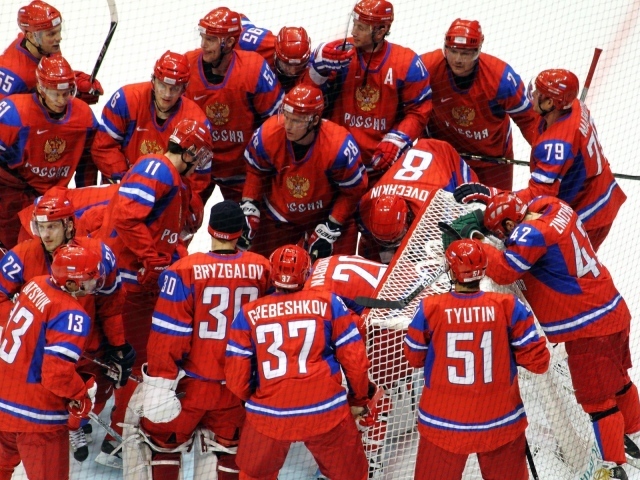 Российская хоккейная команда
