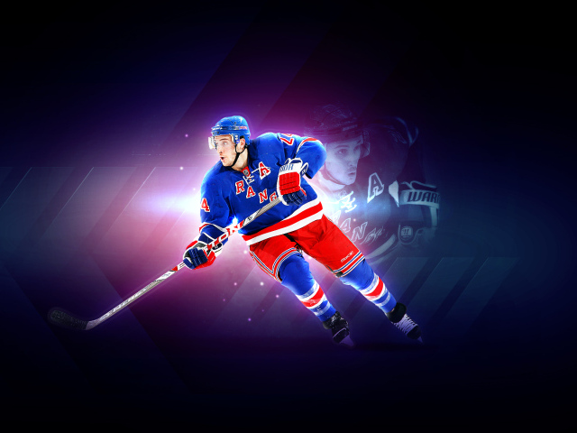 Райан Каллахан на льду