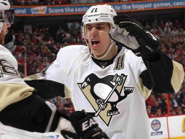 Хоккеист Питтсбурга Евгений Малкин