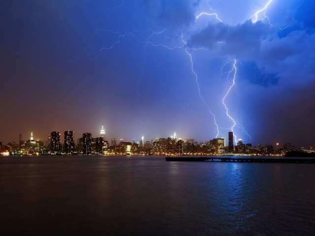 Гроза в Нью-Йорке