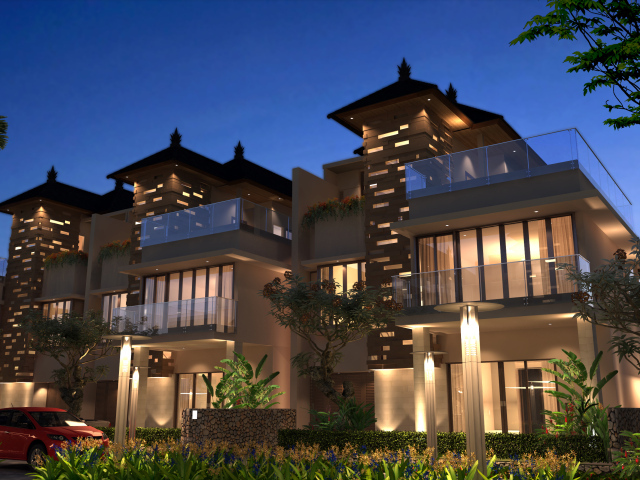 Жилой дом на курорте Бали