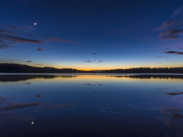 Озеро в Сиднее, Австралия