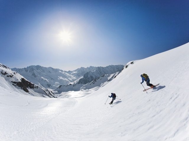 Активный отдых на горнолыжном курорте Зёльден, Австрия