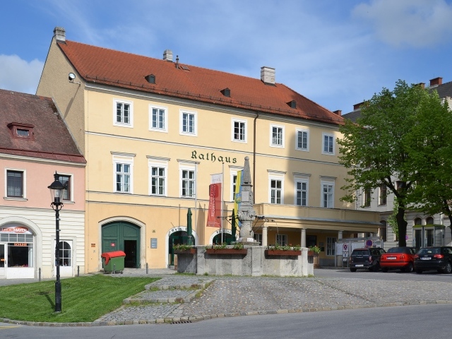 Кафе в городе Гайнберг, Австрия