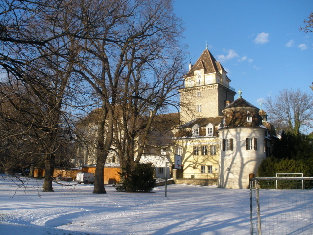 Замок на курорте Баден, Австрия