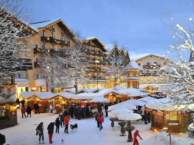 Рождество на курорте Зеефельд, Австрия