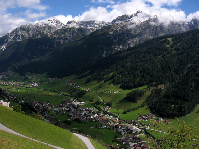 Пейзаж города Нойштифт, Австрия