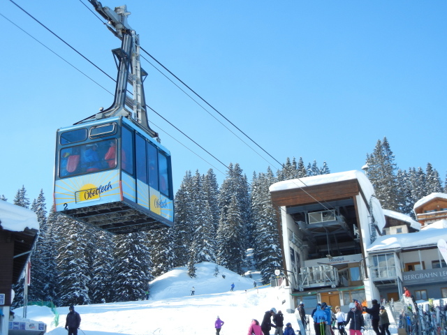 Подъемник на горнолыжном курорте Лех, Австрия