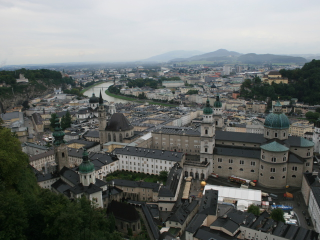 Панорама города  Зальцбург, Австрия