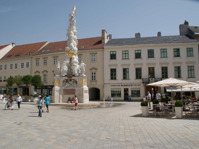 Скульптура на курорте Баден, Австрия
