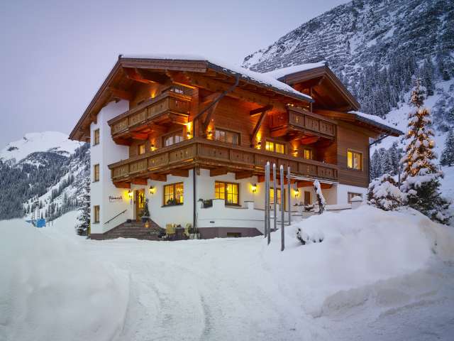 Вилла на горнолыжном курорте Лех, Австрия