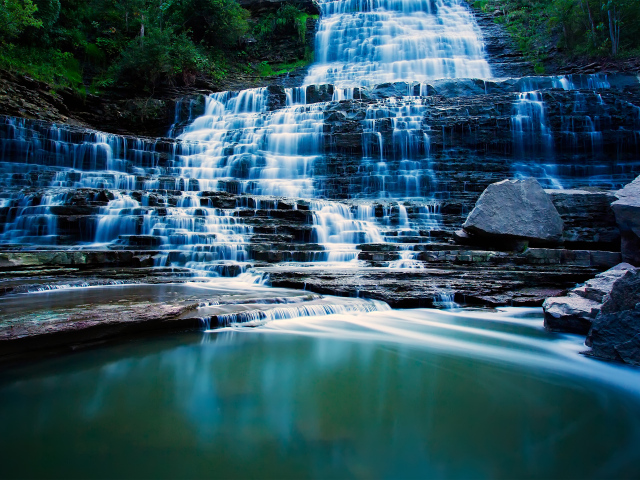 Водопад Альбион, Онтарио, Канада