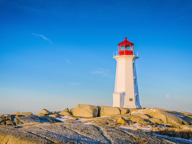 Маяк Пеггис Коув, Новая Шотландия, Канада