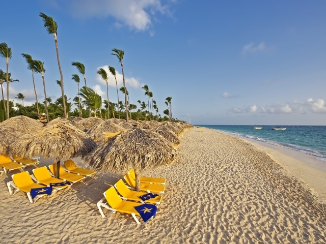 Золотой пляж на курорте Кайо Энсеначос, Куба