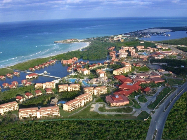 Панорама на курорте Кайо Коко, Куба
