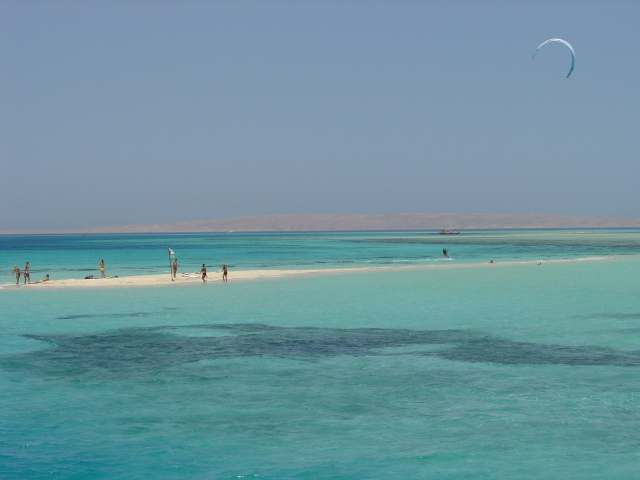 Голубая лагуна на курорте Хургада, Египет