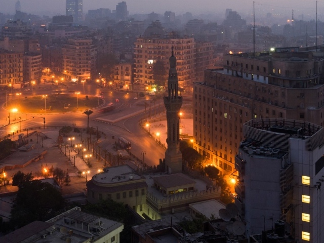 Площадь Тахрир в Каире