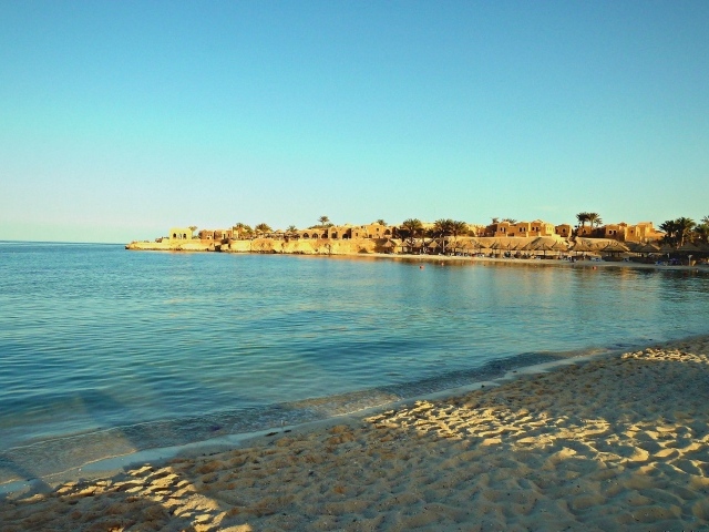 Пляж на курорте Эль Кусейр, Египет